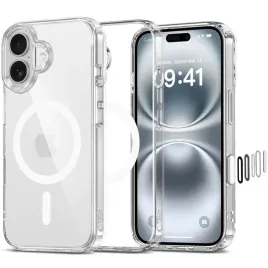 tech-protect-flexair-hybrid-cc-magsafe-iphone-16-clear