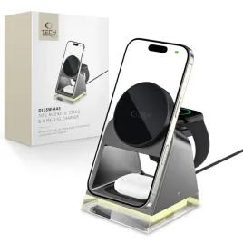 tech-protect-qi15w-a43-3in1-magnetic-magsafe-wireless-charger-black