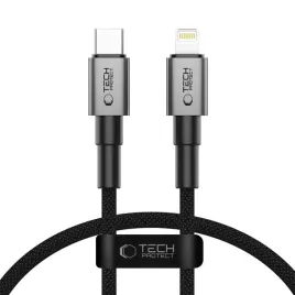 tech-protect-ultraboost-dna-lightning-cable-pd27w-3a-25cm-iron-grey