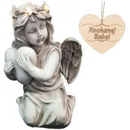 znicz-dla-babci-aniol-stroz-z-sercem-led-duzy-20cm-do-ogrodu-lub-na-grob