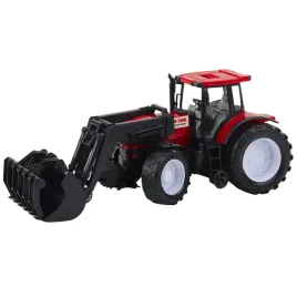 zabawkowy-traktor-pojazd-rolniczy-z-chwytakiem-czerwony