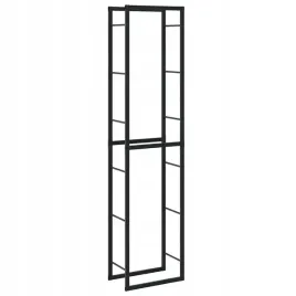stojak-na-drewno-opalowe-czarny-50x30x209-cm-stalowy