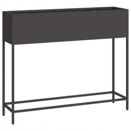 podwyzszona-doniczka-ogrodowa-czarny-100-x-26-x-82-cm-stal