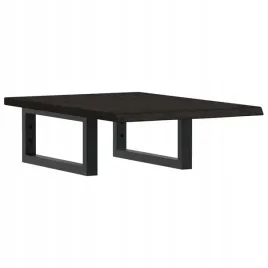 polka-scienna-pod-umywalke-stal-i-lite-drewno-debowe