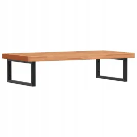 polka-scienna-pod-umywalke-stal-i-lite-drewno-bukowe