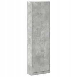 garderoba-z-polka-z-drzwiami-betonowy-szary-55-x-25-x-189-cm