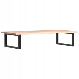polka-scienna-pod-umywalke-stal-i-lite-drewno-debowe