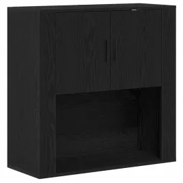 szafka-scienna-z-polka-z-drzwiami-czarny-dab-80-x-33-x-80-cm