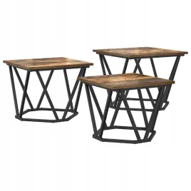 stolik-kawowy-3-pcs-wedzony-dab-50-x-50-x-40-cm