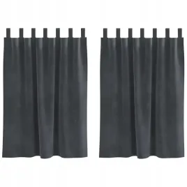zaslony-z-zaslonami-2-pcs-jasnoszary-140-x-140-cm-aksamit