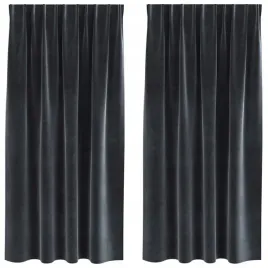 zaslony-z-zaslonami-2-pcs-ciemno-szary-140-x-175-cm-aksamit