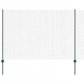 ogrodzenie-z-slupkami-zielony-1-5-x-10-cm-stal