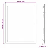 panel-dostepu-bialy-30-x-40-cm-stal-marka-vidaxl-kod-producenta-42010255