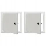 panel-dostepu-2-pcs-bialy-20-x-20-cm-stal