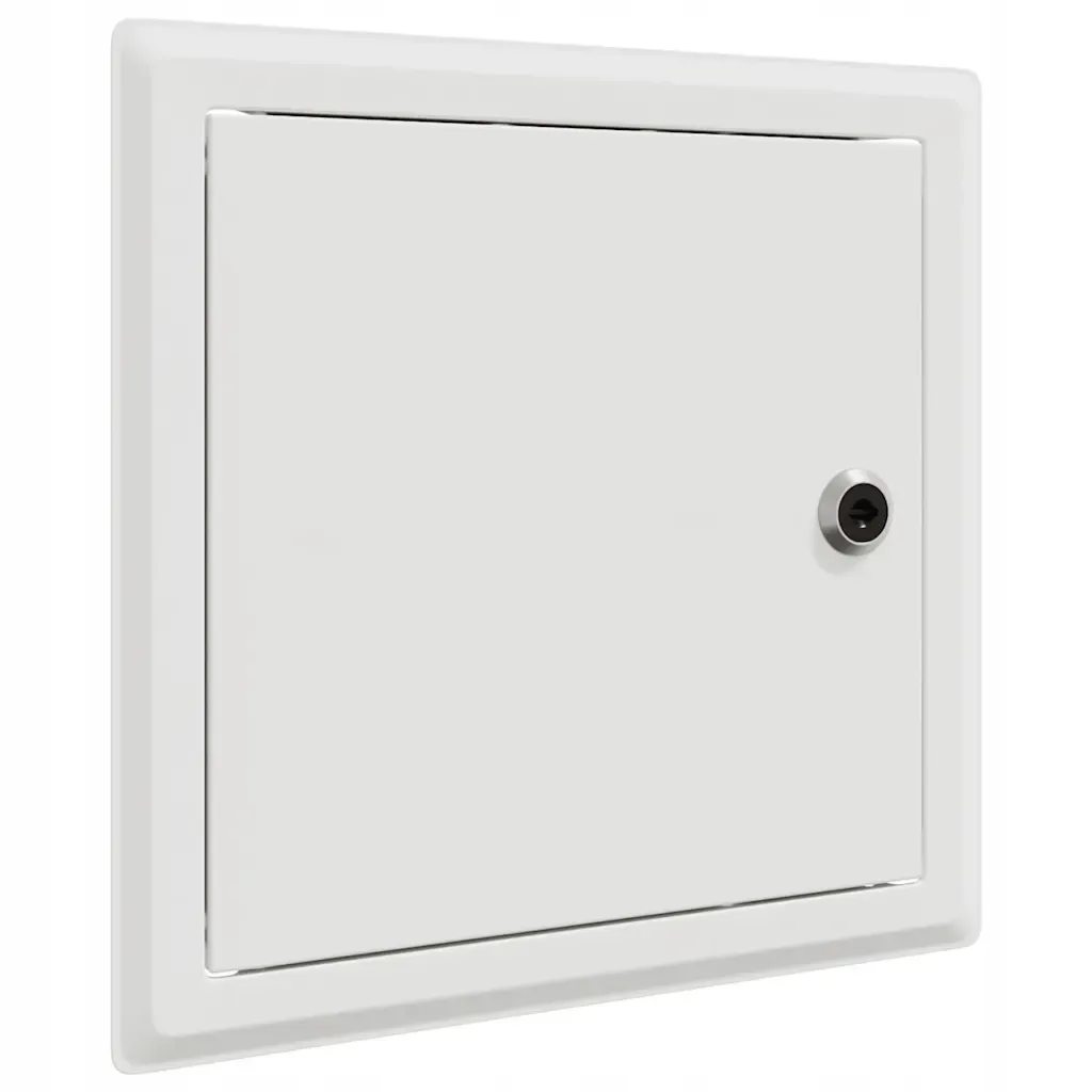 panel-dostepu-2-pcs-bialy-20-x-20-cm-stal