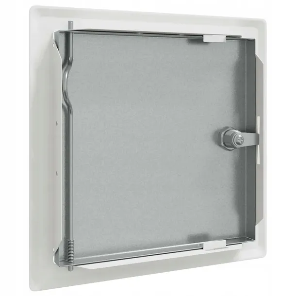 panel-dostepu-2-pcs-bialy-20-x-20-cm-stal-stan-nowy-marka-vidaxl