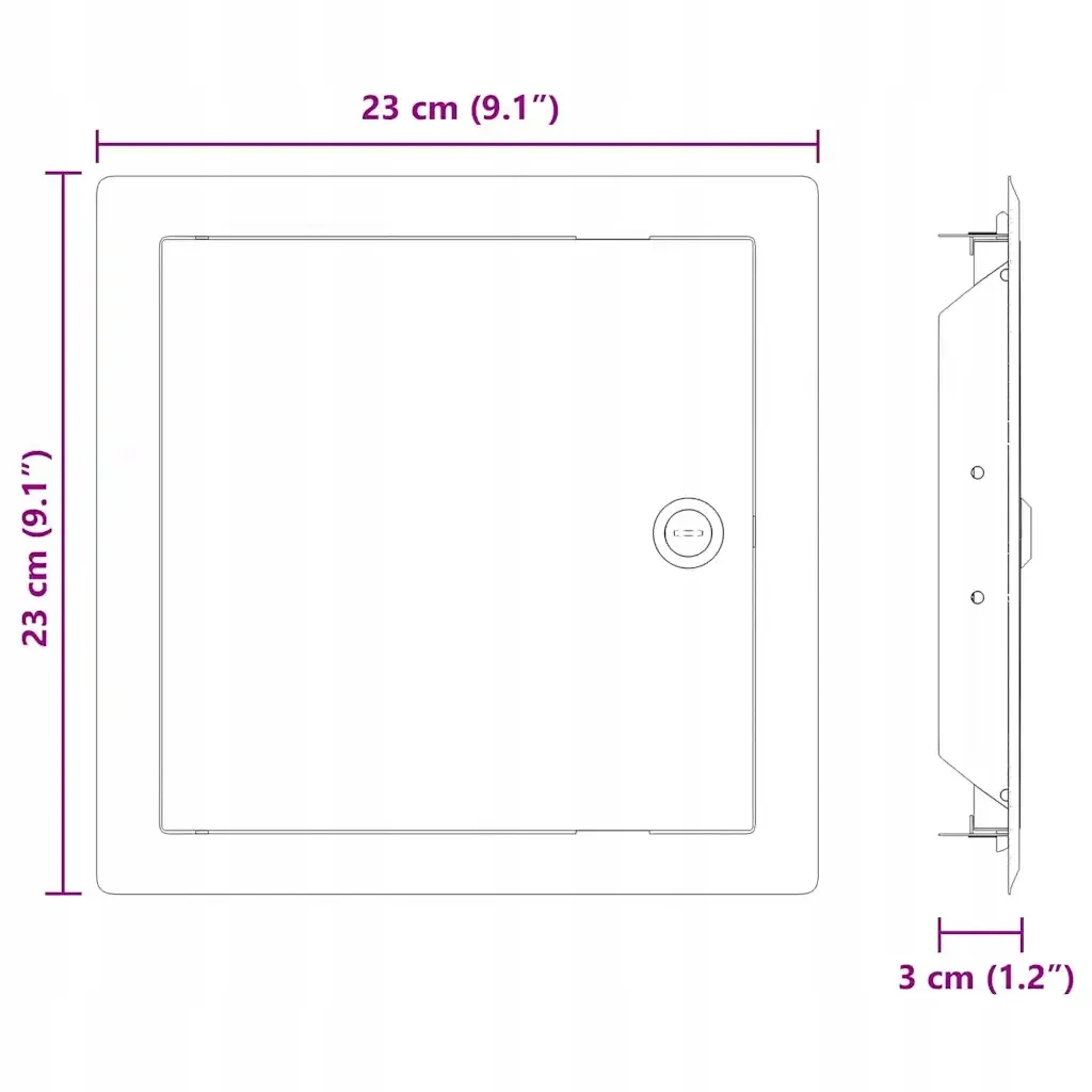 panel-dostepu-2-pcs-bialy-20-x-20-cm-stal