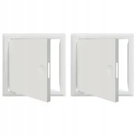 panel-dostepu-2-pcs-bialy-20-x-20-cm-stal