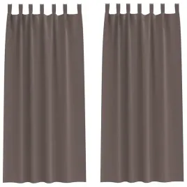 zaslony-z-zaslonami-2-pcs-ciemnobrazowy-poliester