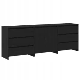 bufet-3-pcs-czarny-70-x-41-x-75-cm-material-drewnopochodny
