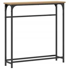 stolik-konsolowy-z-polka-dab-artisan-75-x-195-x-75-cm