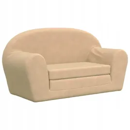 2-os-sofa-dla-dzieci-rozkladana-kremowa-miekki-plusz