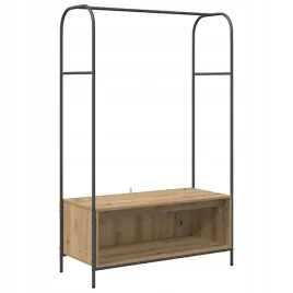 wieszak-na-ubrania-z-przechowywaniem-brazowy-100-x-44-x-160-cm
