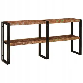 konsola-wielokolorowe-160-x-33-x-75-cm-lite-drewno-z-odzysku