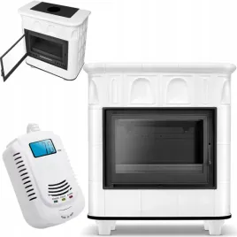 piec-kaflowy-kominek-koza-zeliwny-wklad-13kw-do-140m2-bialy-180mm-komplet