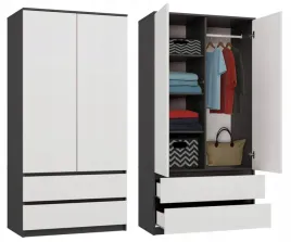 szafa-garderoba-90x180cm-duza-pojemna-z-szufladami-i-polkami-antracyt-biala