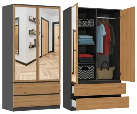 szafa-z-lustrem-garderoba-szuflady-polki-pojemna-duza-antracyt-dab-artisan