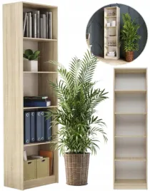 regal-biurowy-50-cm-na-ksiazki-segregatory-pojemny-szafka-dab-sonoma
