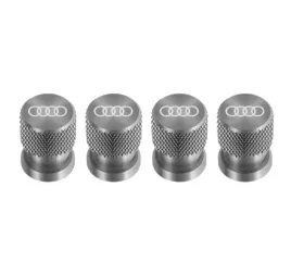 nakretki-na-wentyle-do-audi-metalowe-szare-eleganckie-trwale-z-logo-audi