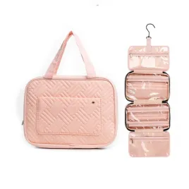 kosmetyczka-damska-podrozna-do-samolotu-wiszaca-rozkladana-brzoskwiniowa