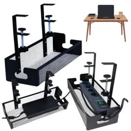 organizer-pod-biurko-na-kable-polka-pod-blat-maskownica-uchwyt-na-przewody