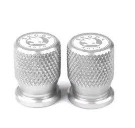 eleganckie-nakretki-na-wentyle-do-skoda-metalowe-szare-z-logo-skoda-trwale