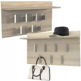 wieszak-scienny-na-ubrania-polka-scienna-z-wieszakami-7-hakow-dab-sonoma