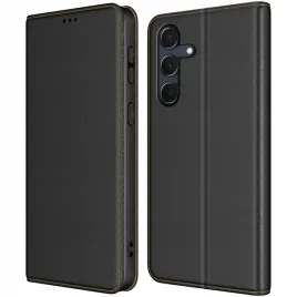 etui-do-samsung-s25-fe-skorzane-czarne-zamykane-magnetyczne-szklo