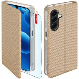 etui-magnet-do-samsung-a17-5g-zamykane-zlote-futeral-szklo-9h