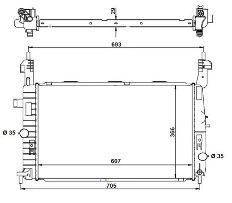 chlodnica-silnika-53416-nrf-numer-katalogowy-oryginalu-opel-1300254-opel-1300255-opel-13130038-opel-13130042-vauxhall-1300254-vauxhall-13130038-vauxhall-13130042