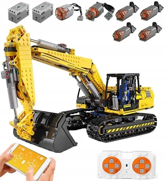 mould-king-technic-13112-motorized-excavator-car
