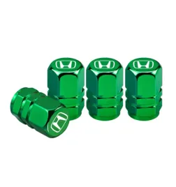 zielone-nowoczesne-nakretki-na-wentyle-honda-premium-trwale-z-logo-honda
