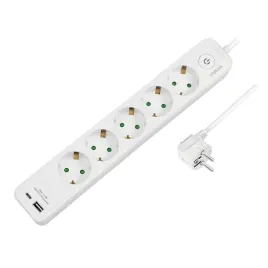 logilink-listwa-zasilajaca-5-gniazd-przedluzacz-usb-a-c-15m-biala-wlacznik