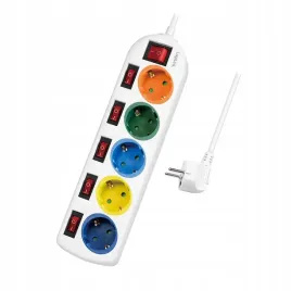 logilink-5-gniazd-1-5m-kolorowa