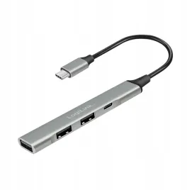 hub-usb-c-4-portowy-logilink-usb-3-2-gen-1-aluminiowa-obudowa-smukly-design
