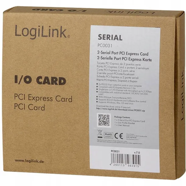 karta-portu-logilink-pc0031-certyfikat-ce