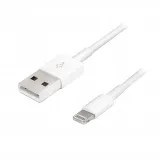 kabel-logilink-usb-apple-lightning-1-m-bialy