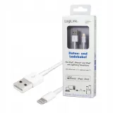 kabel-logilink-usb-apple-lightning-1-m-bialy-certyfikat-ce