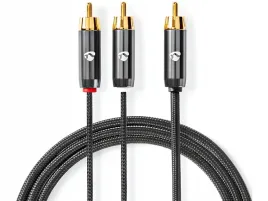kabel-rca-rca-nedis-catb24000gy30-3-m