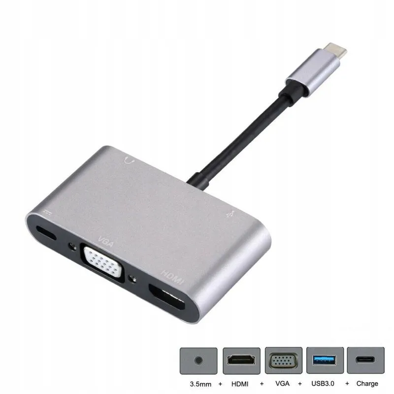 adapter-usb-c-usb3-1-do-hdmi-vga-usb3-0-pd-jack-4k
